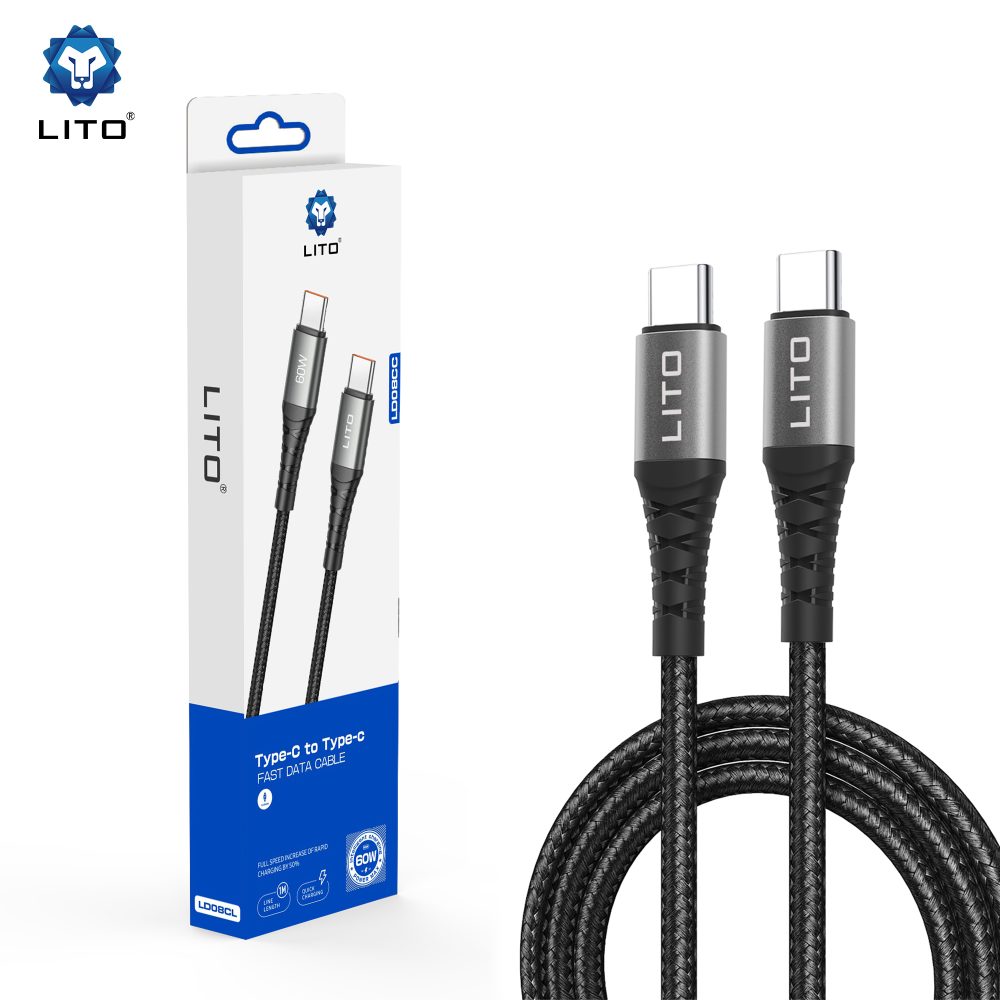 LITO Type-C/Type-C Şarj Kablosu-LD08