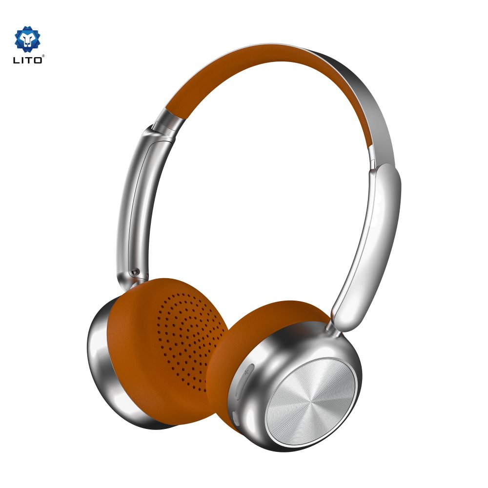 Lito LE07 Bluetooth Kulaklık, Kahverengi